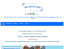 Tablet Screenshot of edildecorsud.it